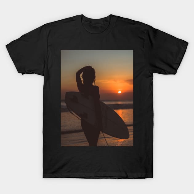 Sunset T-Shirt by garte